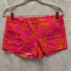Lilly Pulitzer Pink and Orange Shorts